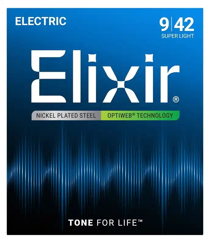 Elixir Optiweb 19002 Super Light 9-42 Echt