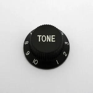Beliebt Göldo Potiknopf Strat "Tone", schwarz