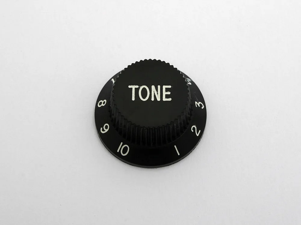 Beliebt Göldo Potiknopf Strat "Tone", schwarz