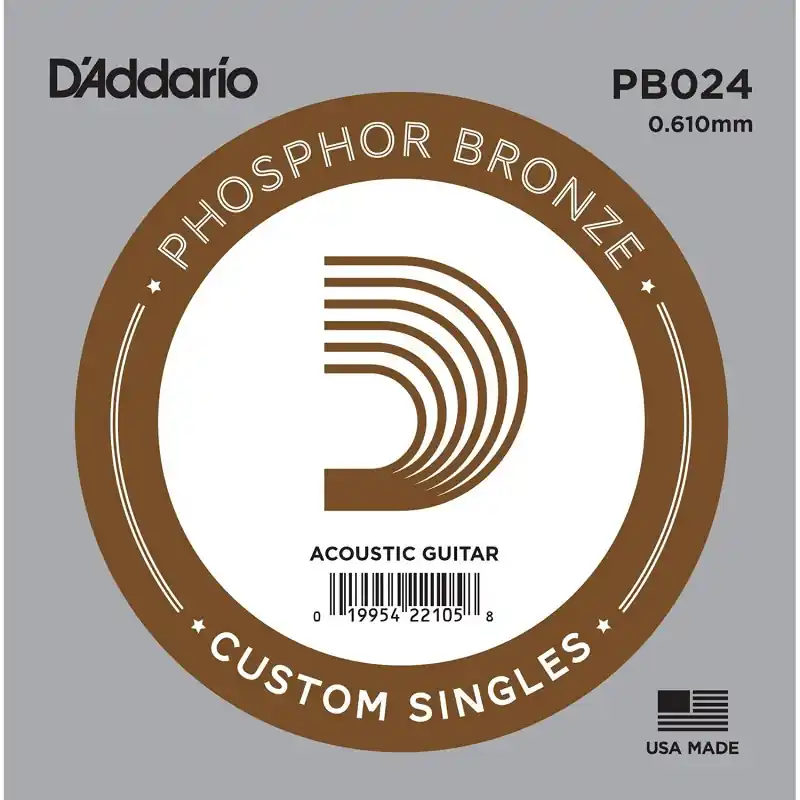 Angebot DAddario Einzelsaite PB 024