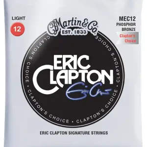 Solange Der Vorrat Reicht Martin MEC12 Eric Clapton Phosphor Bronze 12-54
