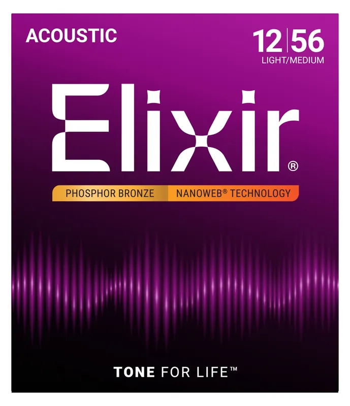 Elixir Nanoweb 16077 Phosphor Light-Medium 12-56 Must-Have