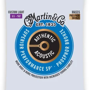 Sale Martin MA535 Phosphor Bronze Custom Light 11-52