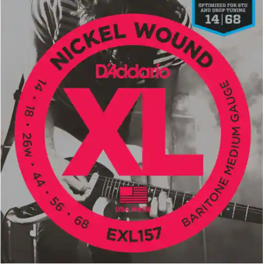 DAddario EXL157 Baritone Medium 14-68 Schneller Versand