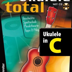 Ukulele total in C-Stimmung Preisreduziert