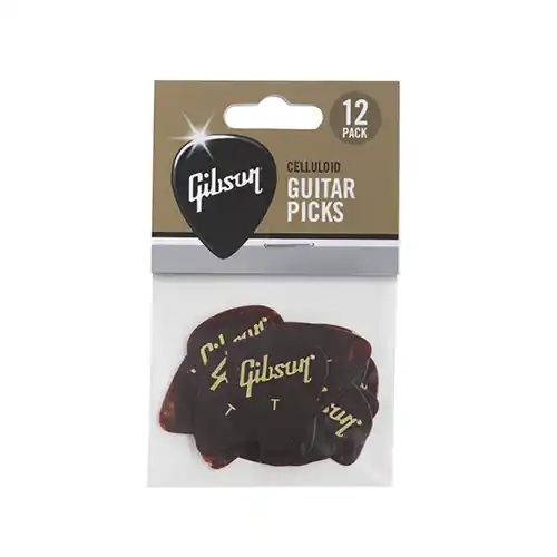 Gibson Pick Standard Style Thin Tortoise 12 Pack Letzte Chance