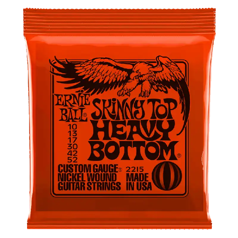 Ernie Ball Skinny Top Heavy Bottom Kostenfreie Lieferung