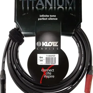 Solange Der Vorrat Reicht Klotz Titanium Gitarrenkabel, 6m