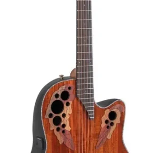 Beliebt Ovation Celebrity Elite Plus CE44P-FKOA-G Figured Koa