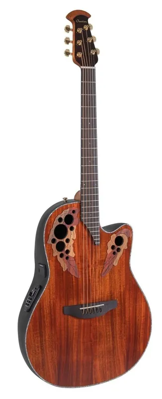 Beliebt Ovation Celebrity Elite Plus CE44P-FKOA-G Figured Koa