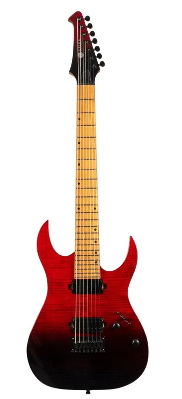 Spira Guitars S-457 TRD Transparent Red Garantierte Lieferung