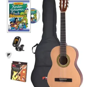 Neue Kollektion Voggy Kindergitarrenset 3/4