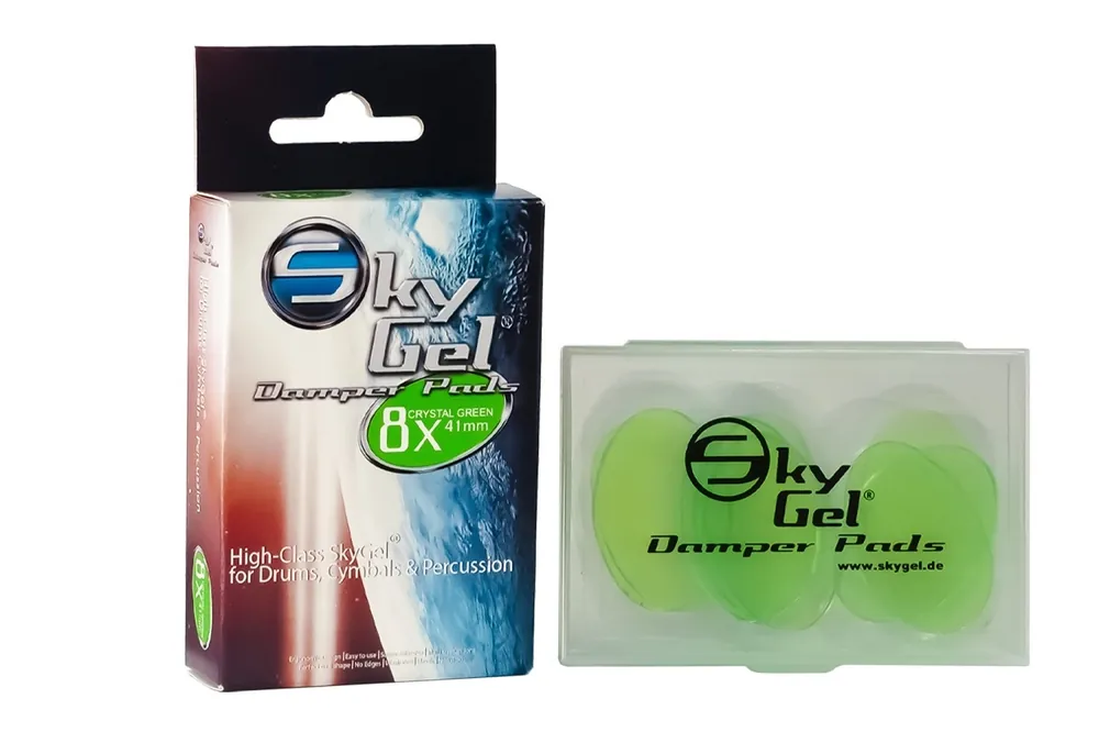 Bestseller SkyGel Damper Pads green 8 Stück