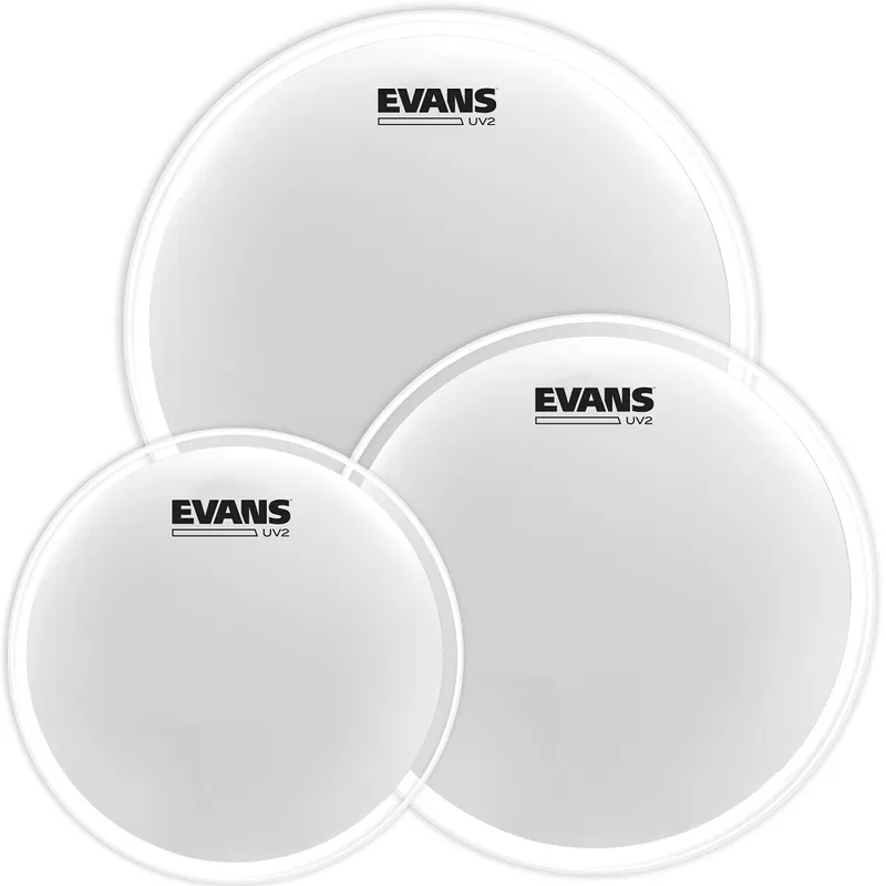 Evans UV2 coated Fellset Rock 10" , 12", 16" Nur Für Kurze Zeit