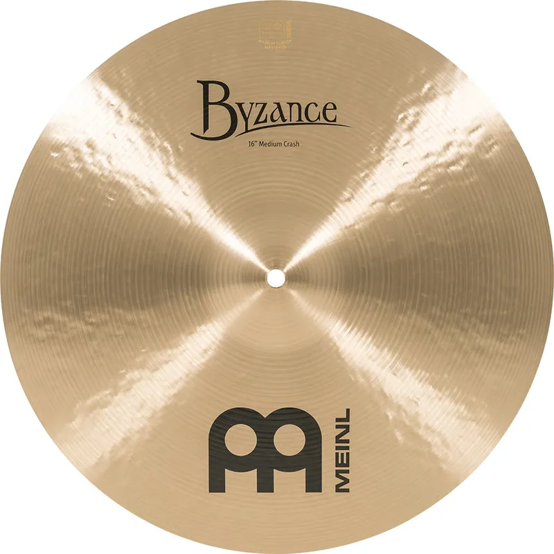 Meinl 16" Byzance Medium Crash Traditional Zertifiziert