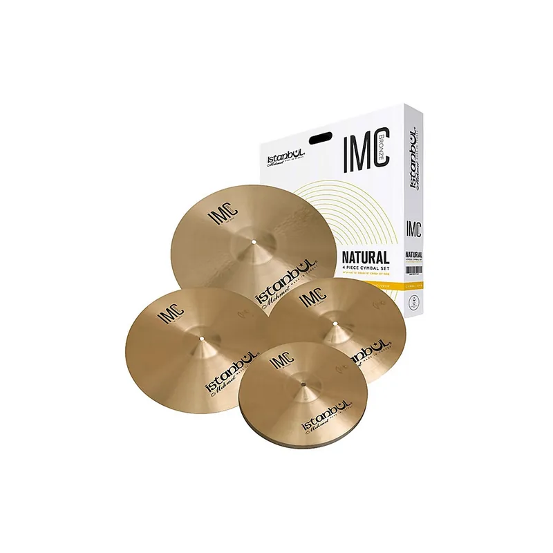 Istanbul Mehmet IMC 4pcs Cymbal Set Natural Highlight