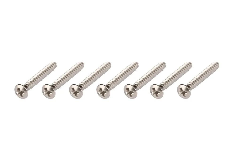 Preis Gesenkt Sadowsky Parts - Bridge Wood Screw, 7 pcs. - Stainless Steel