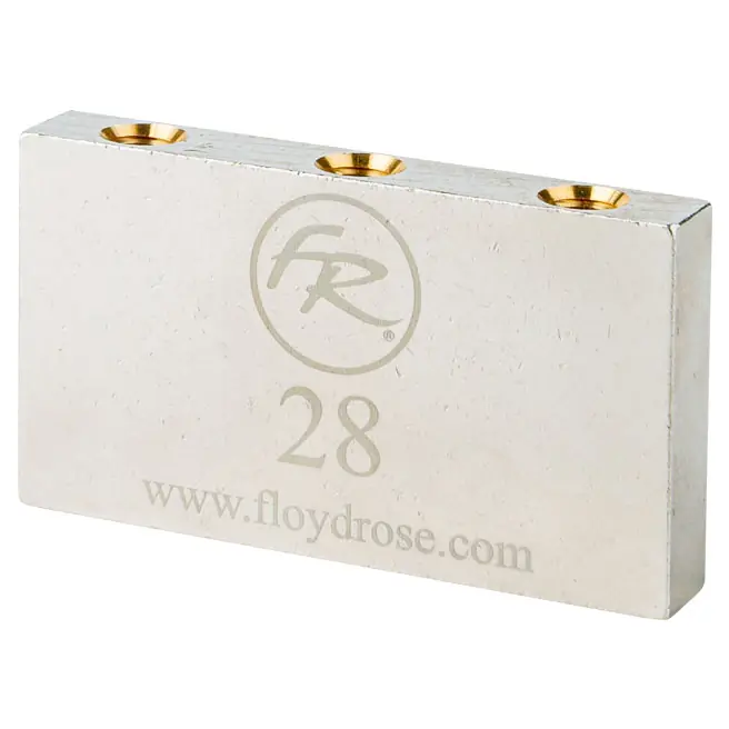 Billig Floyd Rose FROTB28P - Original Tremolo Block, 28 mm