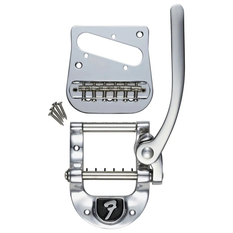 Ausverkauf Bigsby B5 Vibrato Kit with Bridge for original Fender T-Style Models - Flat Top Solid Body Guitars - Aluminum