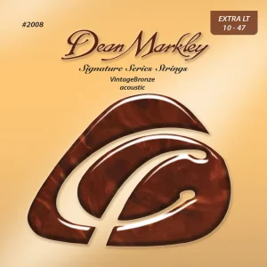 Nur Heute Dean Markley VintageBronze Signature - 2008 - Acoustic Guitar String Set, Extra Light, .010-.047