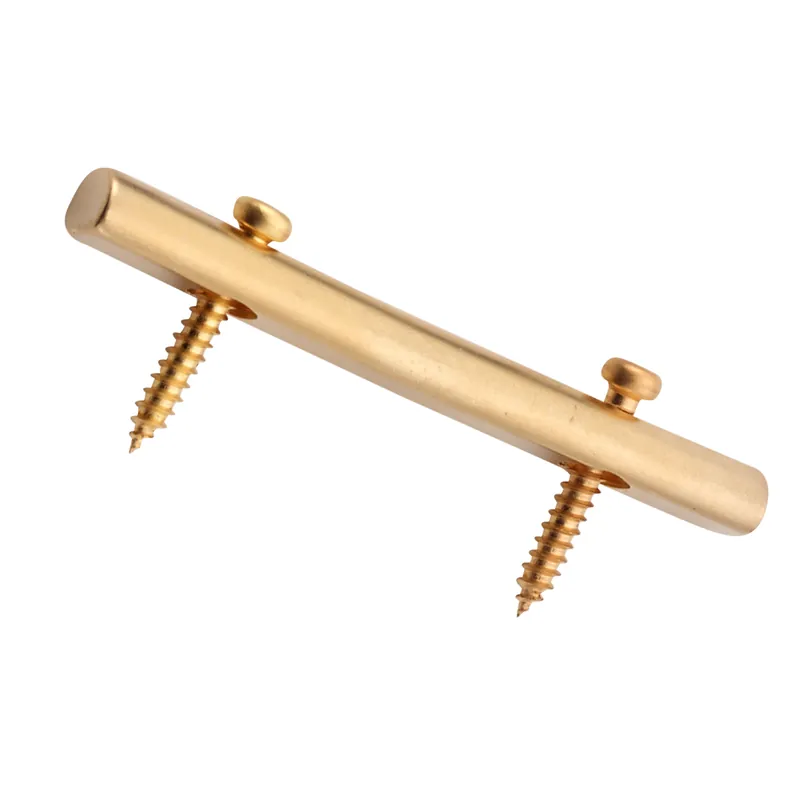 Floyd Rose FRSRSGP - Original String Retainer with Screws - Satin Gold Kostenloser Versand