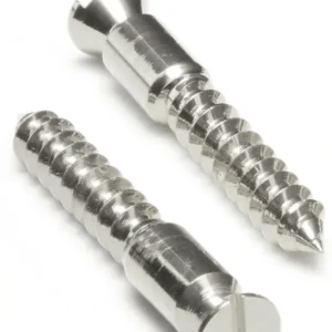 Super-Preis Floyd Rose FRBMWSSC - Bridge Mounting Wood Screws (2 pcs) - Chrome