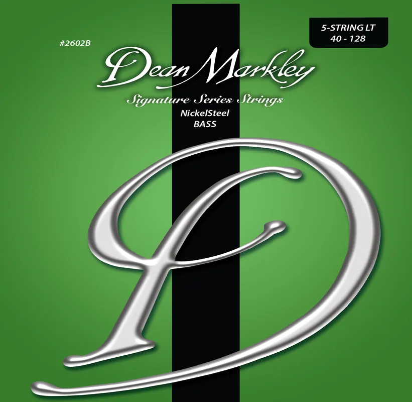 Dean Markley Signature - 2602 B - Electric Bass String Set, 5-String, Light, .040-.128 Top-Angebot