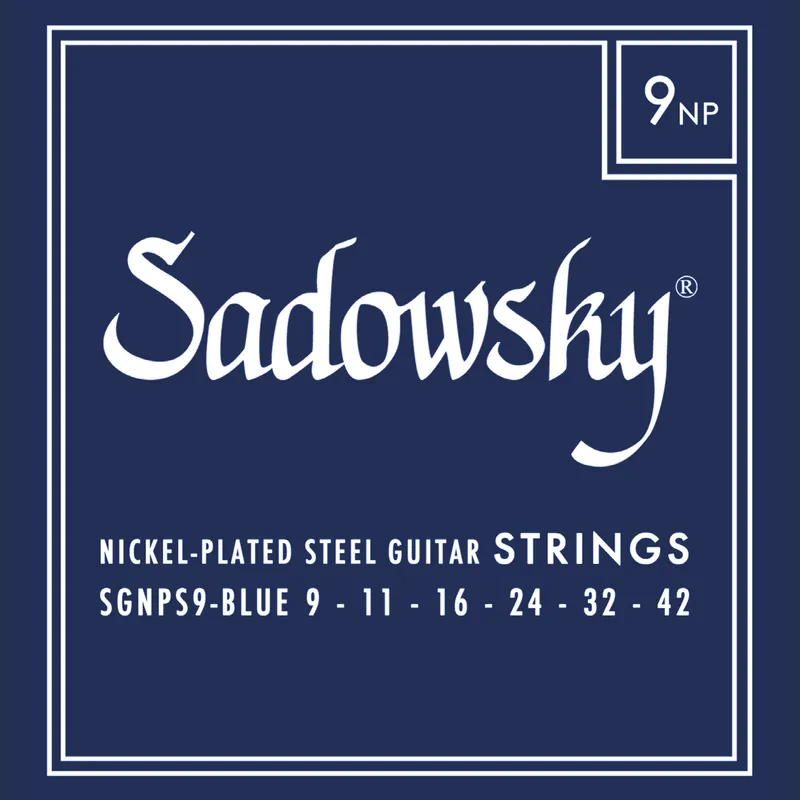 Sadowsky SGNPS 9 - Blue Label E-Gitarre Saiten Set, Nickel Plated Steel - 009-042 Jetzt Bestellen