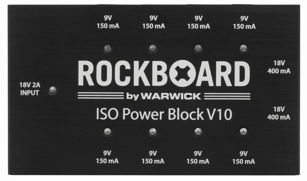 RockBoard ISO Power Block V10 Multi Power Supply, Multi regional Sonderaktion