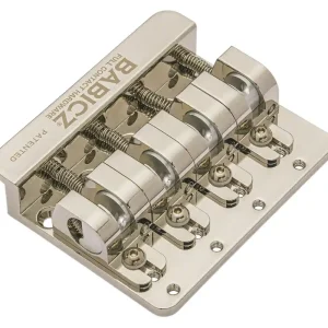 Garantierte Lieferung Babicz FCH-4 Bass Bridge - 5 Hole Mount - Nickel
