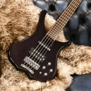 Warwick RockBass Infinity 5-String E-Bass, Nirvana Black inkl. Gigbag Kostenloser Rückversand