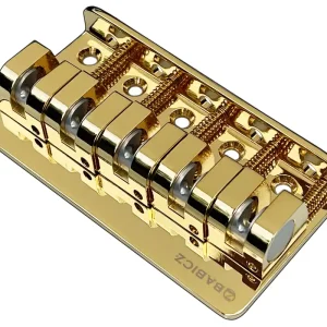 Babicz FCH-5 Bass Bridge - Z-Series 5-Hole Mount - Gold Schnäppchen