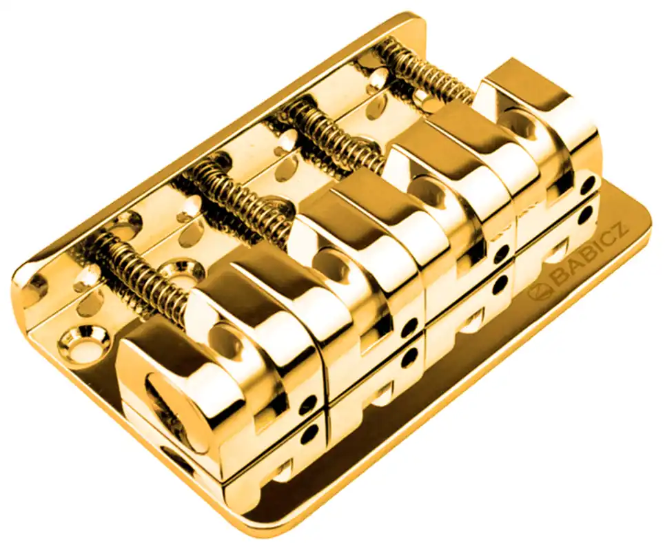 Babicz FCH-4 Bass Bridge - Z-Series 5-Hole Mount - Gold Jetzt Kaufen