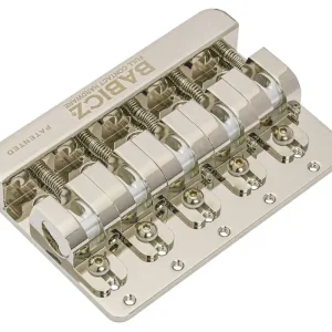 Günstig Babicz FCH-5 Bass Bridge - 5 Hole Mount - Nickel