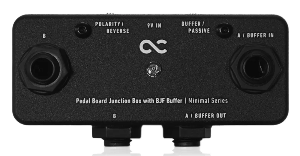 One Control Minimal Series Pedal Board Junction Box with BJF Buffer - Pedalboard Patchbay Beliebt