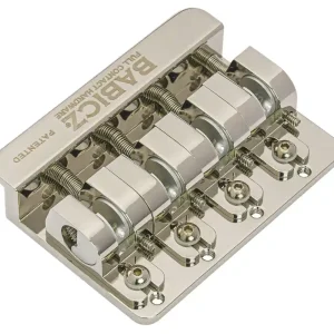 Schneller Versand Babicz FCH-AM Bass Bridge - String Thru - Nickel
