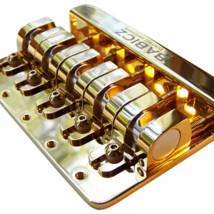 Babicz FCH-5 Bass Bridge - 5 Hole Mount - Gold Rabatt