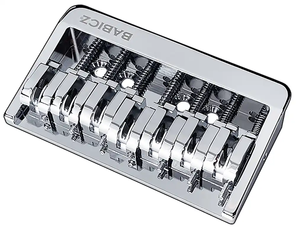 Markenprodukt Babicz FCH 7-String Fixed Hardtail Bridge - Chrome
