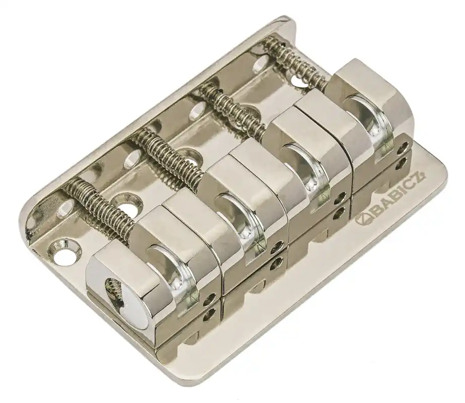 Top-Preis Babicz FCH-4 Bass Bridge - Z-Series 5-Hole Mount - Nickel