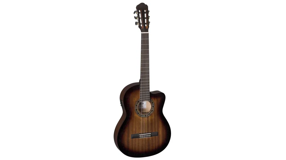 LA MANCHA ROMERO Granito 33-SCEN-MB Konzertgitarre mit Tonabnehmer Knallerangebot