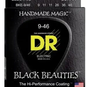 Direktkauf DR BLACK BEAUTIES BKE-9 Saiten E-Gitarre 009-046