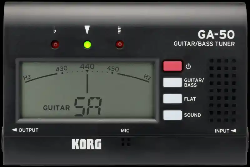 KORG GA-50 Stimmgerät, Gitarre/Bass, schwarz Top-Preis