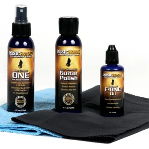 MusicNomad Premium Guitar Care Kit, 5 pcs. (MN108) - incl. MN101, MN103, MN105, MN201 & MN202 Bestseller