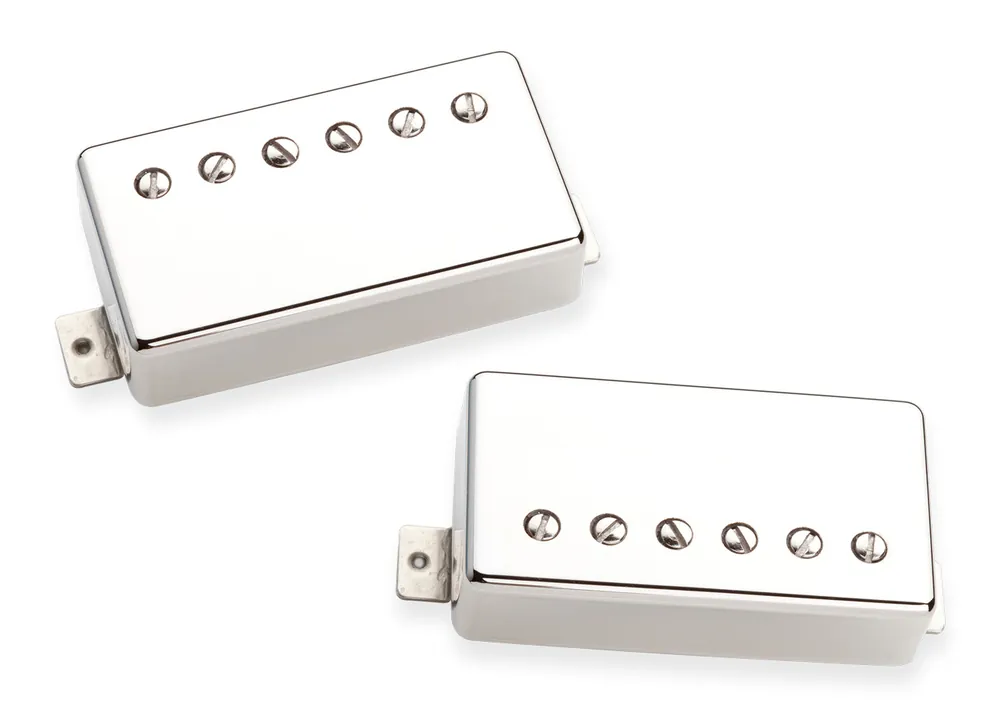 Seymour Duncan Green Magic Humbucker - Pickup Set - Nickel Cover Zertifiziert