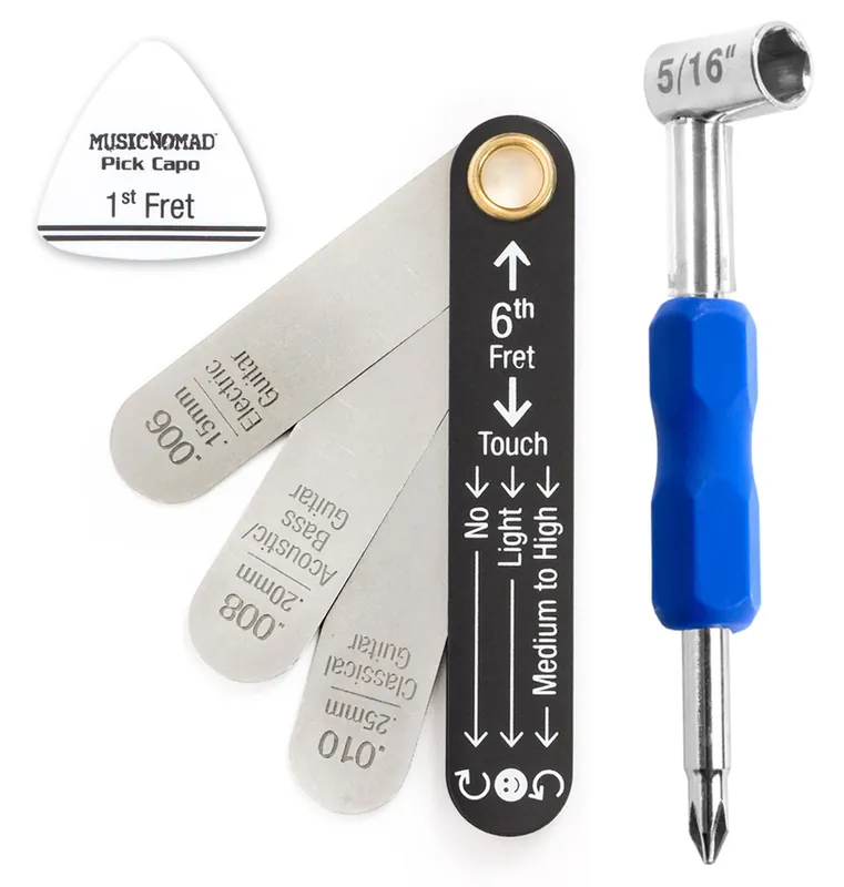 MusicNomad Truss Rod Neck Relief Measure and Adjust Kit (MN611) - 5/16" (G-Style), incl. MN232 & MN600 Preisreduziert