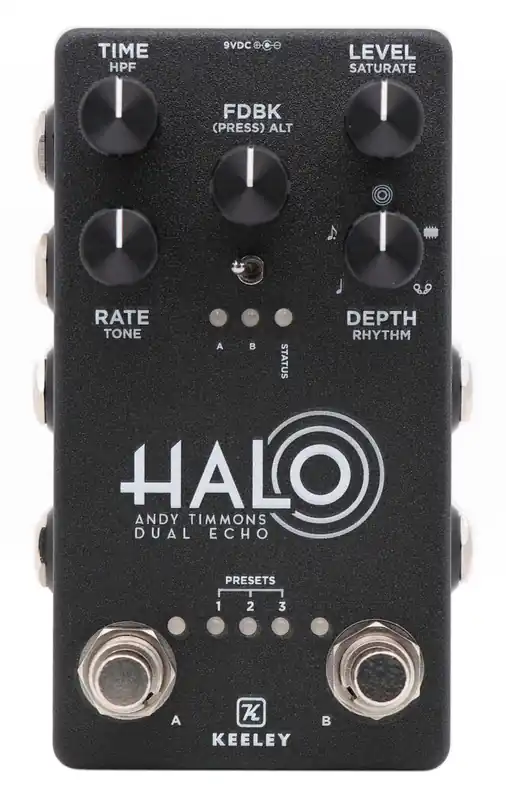 Garantierte Lieferung Keeley Halo - Andy Timmons Dual Echo (Signature Dual Delay)