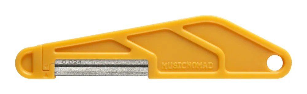 Top-Seller MusicNomad Diamond Coated Nut File (MN654) - .024" / 0.61 mm