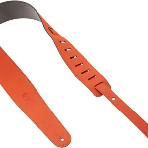 Aktuell PLANET WAVES 25VLC03-DX Cantanella Leder-Gitarrengurt, Orange