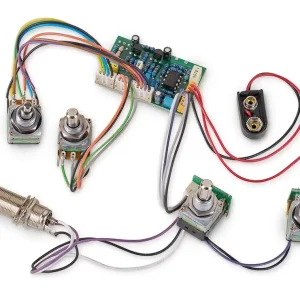 Billig MEC 60066 - Active EQ2 Electronics For Active Pickups (Vol PP / Bal / T+B / M) - Robert Trujillo Artist Line