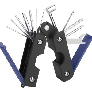 RockCare MultiTool (Inch / Blue) - 13-In-1 Multi-Tool Set with String Winder for Guitar & Bass Sofort Bestellen